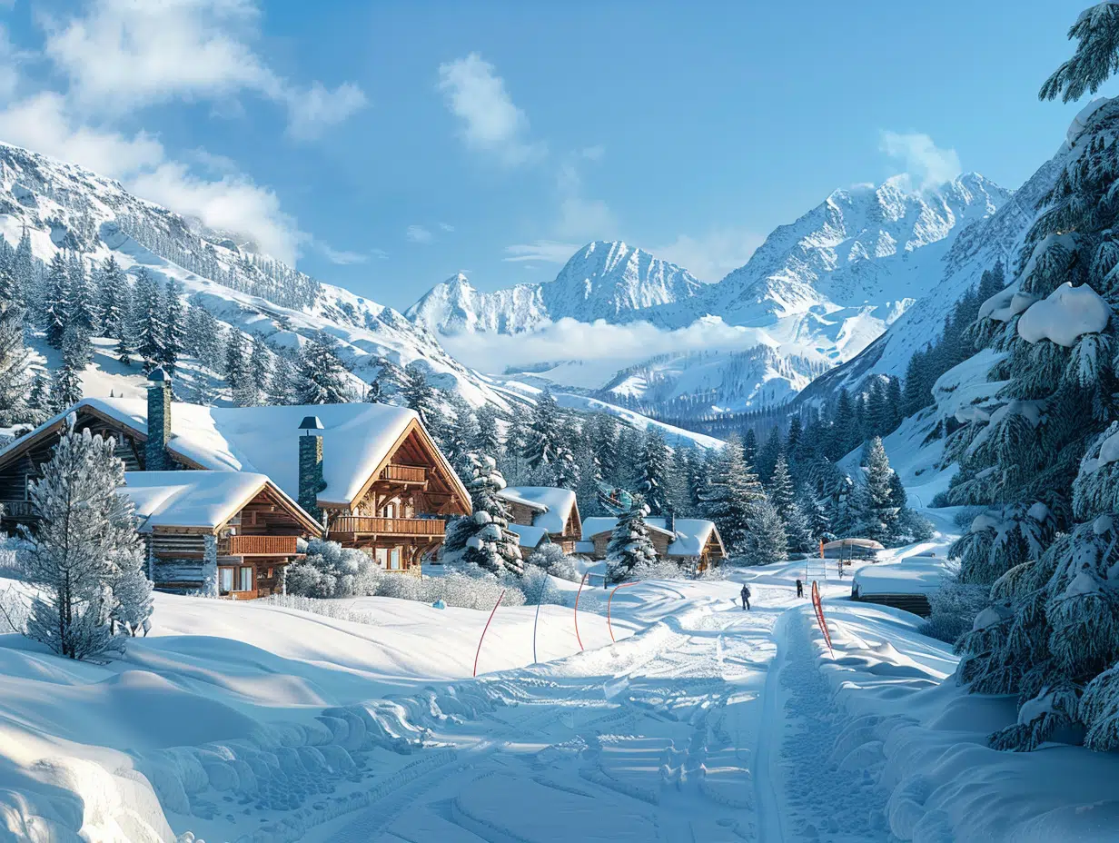 Les trésors méconnus des stations de ski des Alpes sur carte détaillée