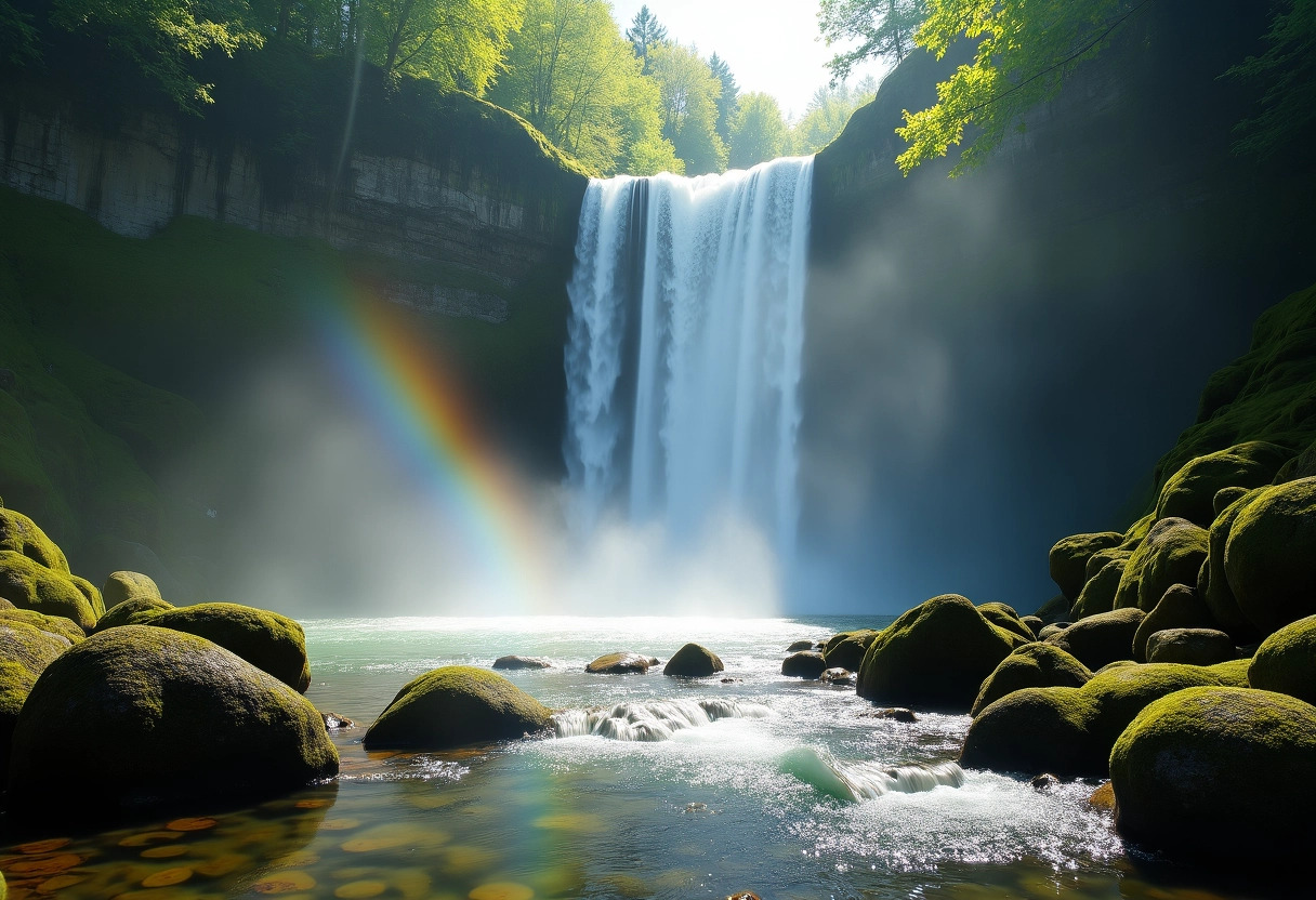 cascade hérisson