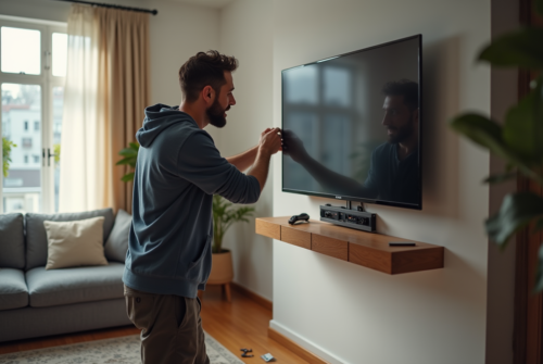 Les erreurs à éviter lorsque vous accrochez une télévision au mur