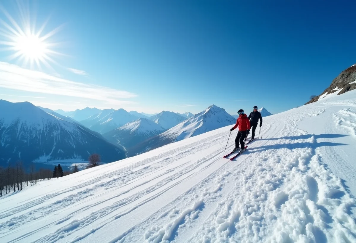 Les Arcs 2000 : impact des conditions météorologiques sur les activités hivernales