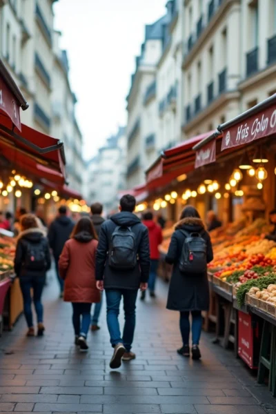 Flâneries gourmandes au marché mouffetard