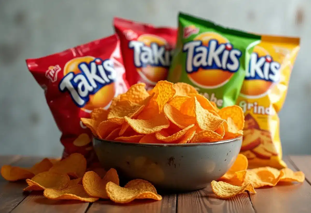 Plongez dans l’univers épicé des chips Takis et leur variété de saveurs